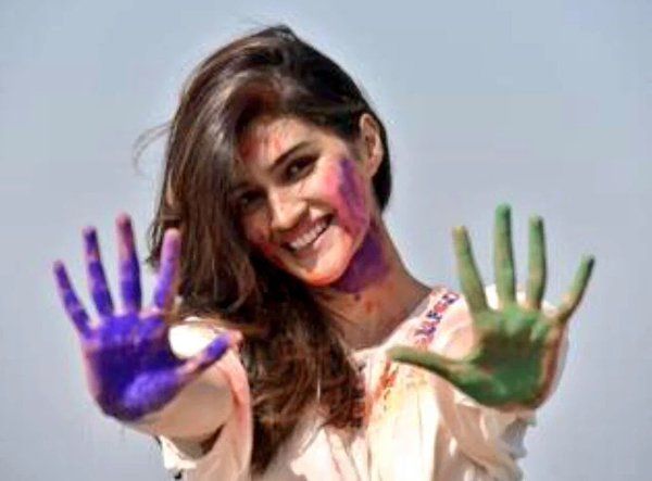 Celebs at Holi Celebrations Photos