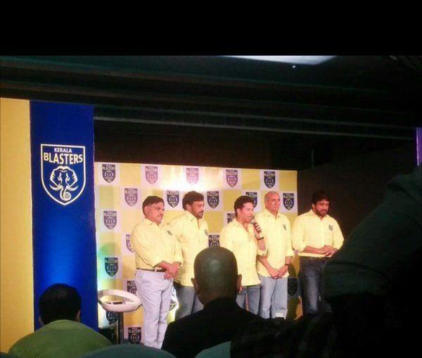 Celebs At Kerala Blasters Launch Photos