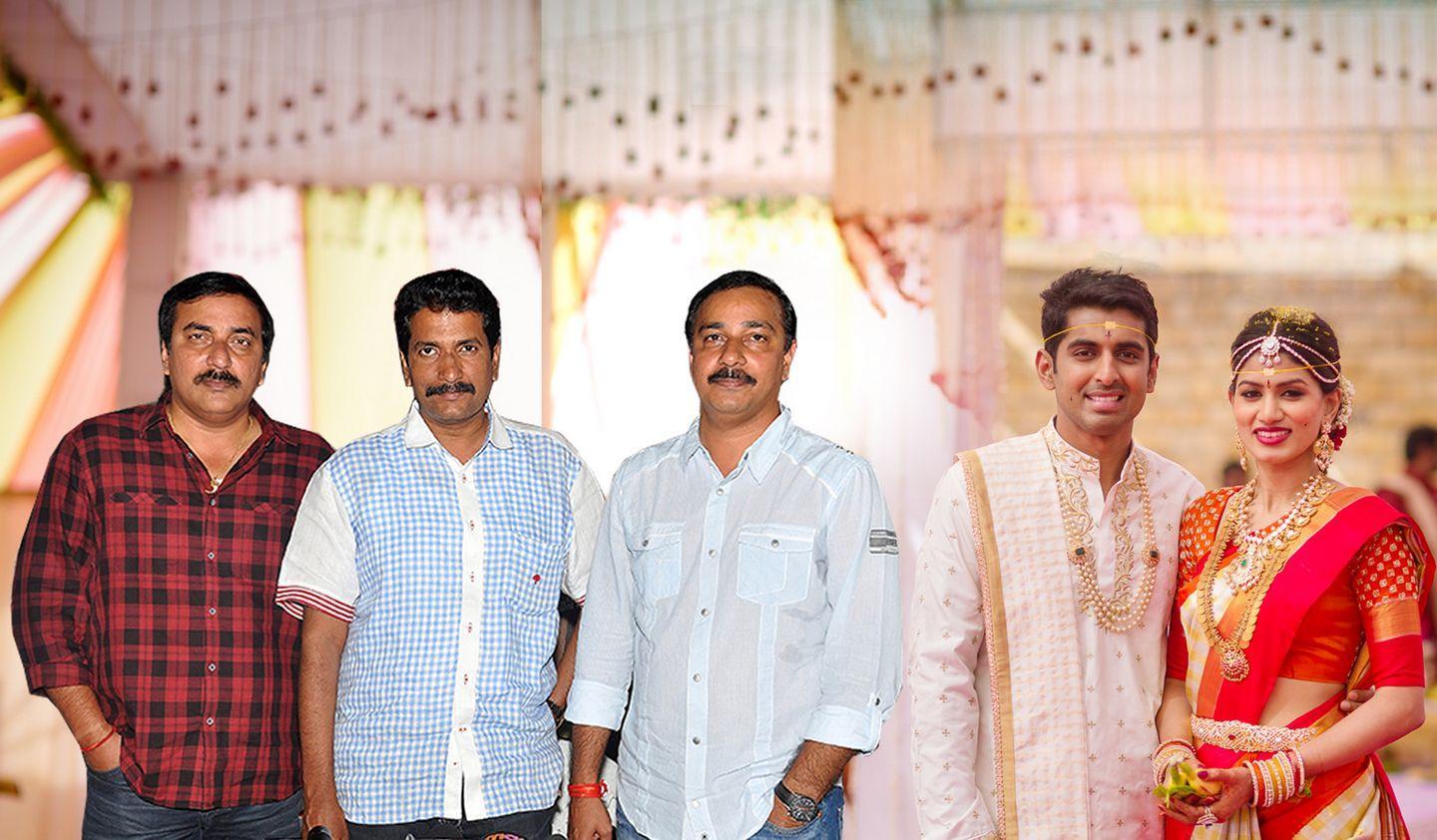 Celebs At Lahari Manohar Naidu Second Son Marriage Photos