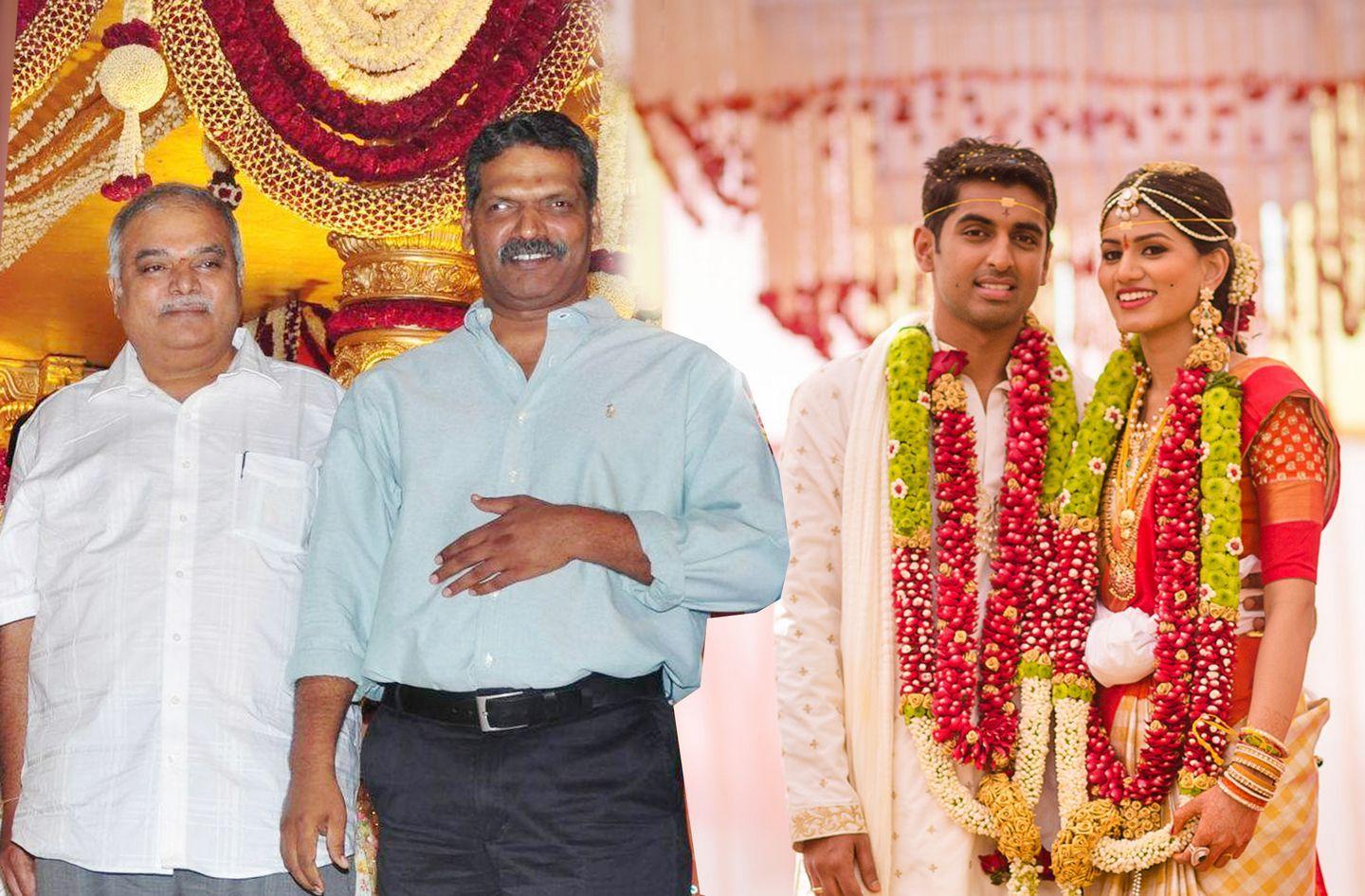 Celebs At Lahari Manohar Naidu Second Son Marriage Photos