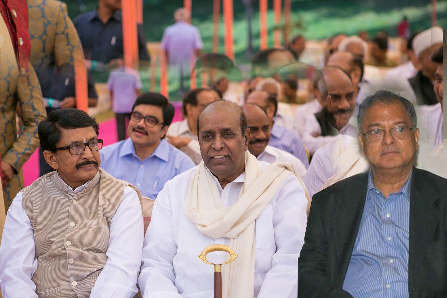 Celebs At Lahari Manohar Naidu Second Son Marriage Photos