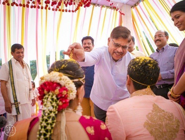 Celebs at Lahari Music Manohar Naidu Son Wedding Photos