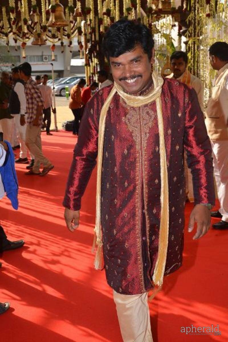 Celebs At Manchu Manoj Wedding