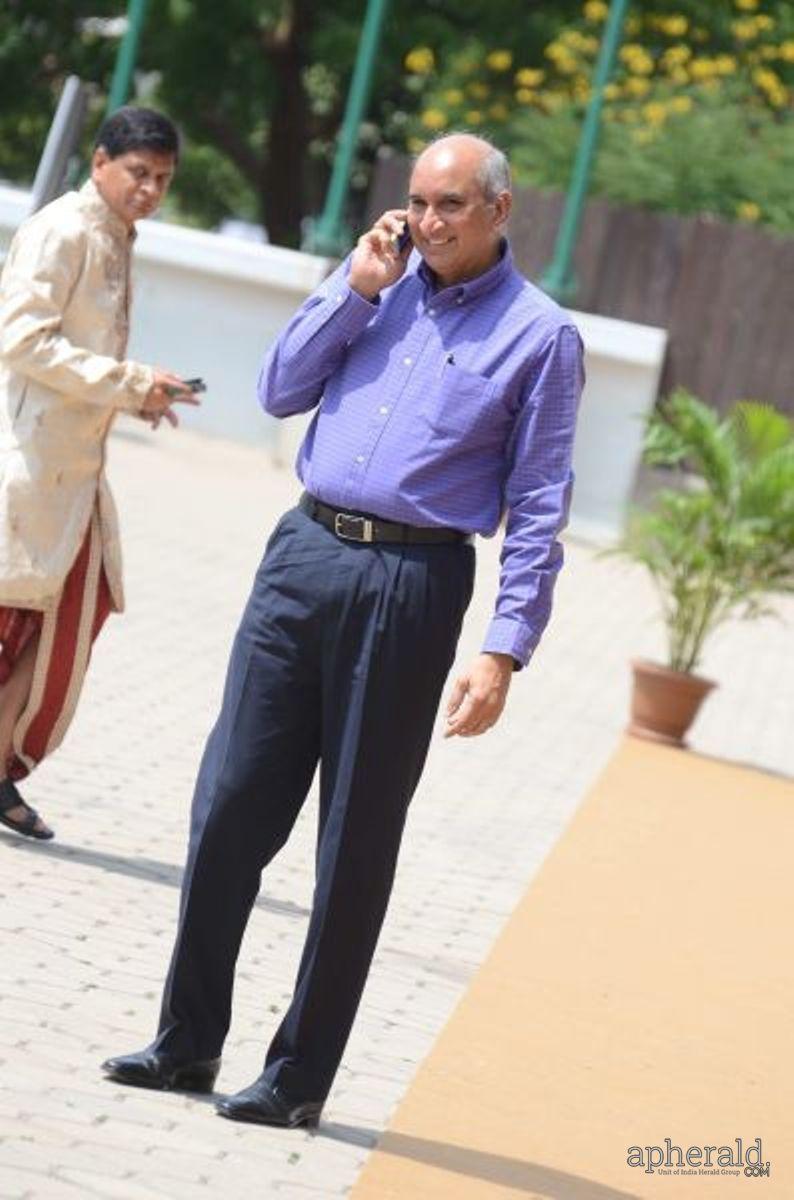 Celebs At Manchu Manoj Wedding