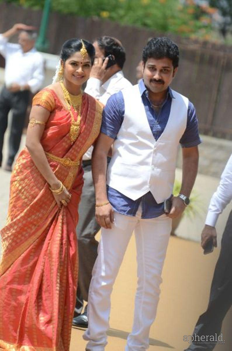 Celebs At Manchu Manoj Wedding