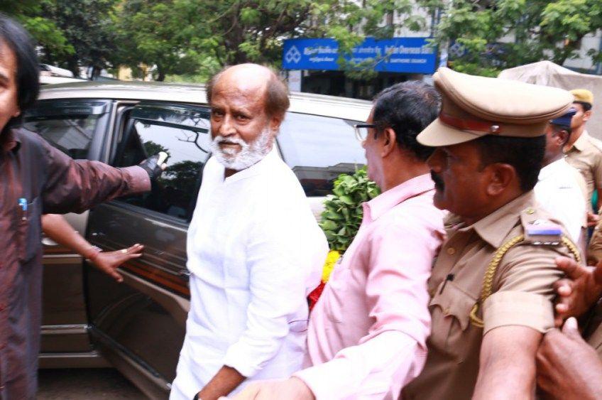 Celebs at MS Viswanathan Condolence Photos