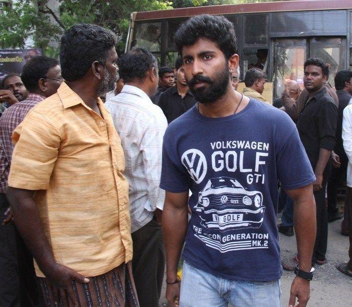 Celebs at MS Viswanathan Condolence Photos