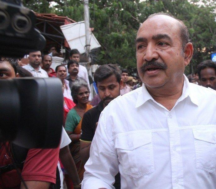 Celebs at MS Viswanathan Condolence Photos