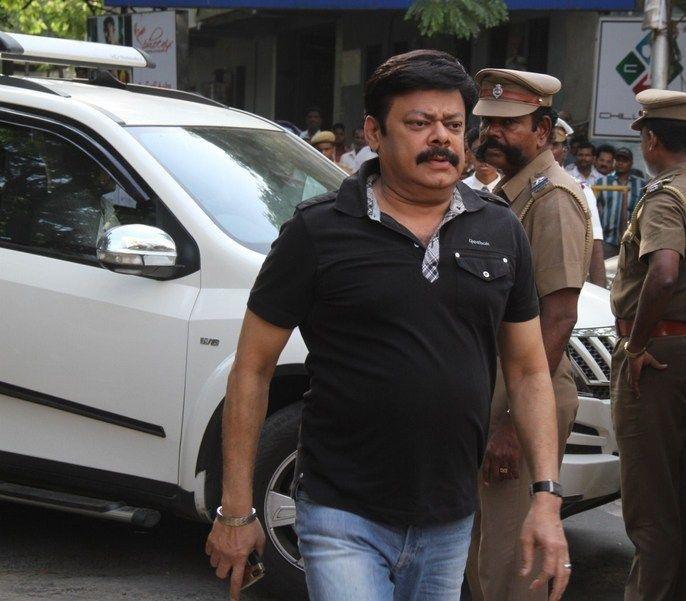 Celebs at MS Viswanathan Condolence Photos