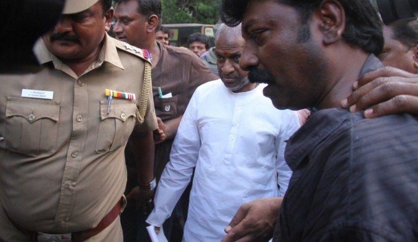 Celebs at MS Viswanathan Condolence Photos