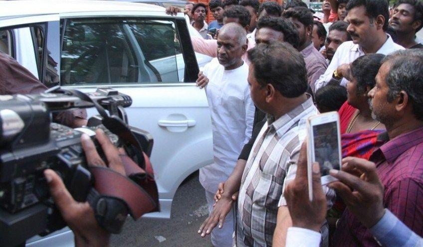 Celebs at MS Viswanathan Condolence Photos