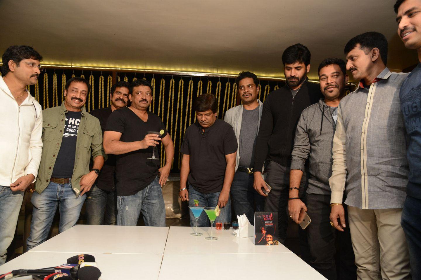 Celebs At RGV Elixir Cocktail launch Photos