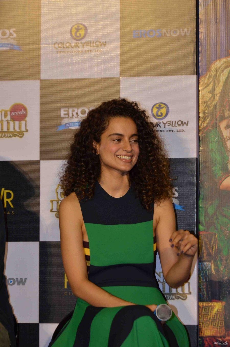 Celebs At Tanu Weds Manu Returns Trailer