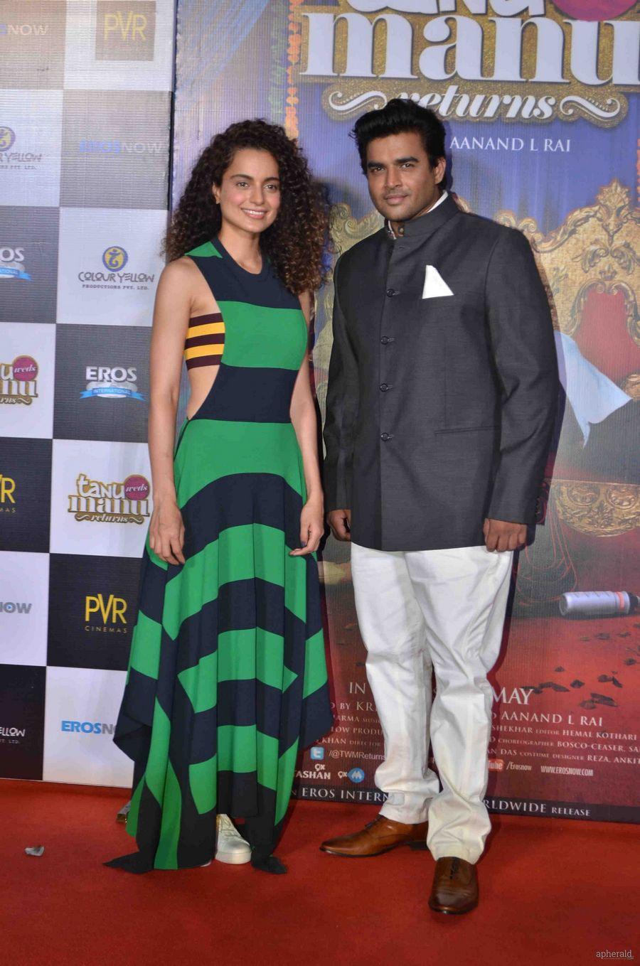 Celebs At Tanu Weds Manu Returns Trailer