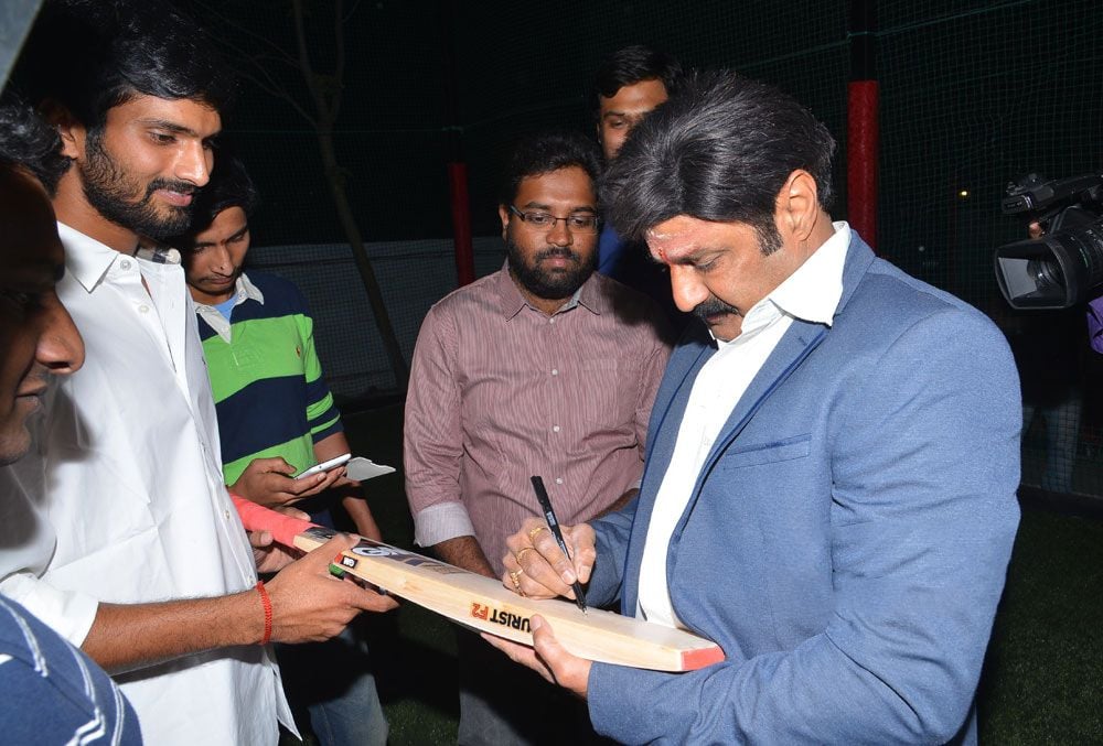 Balakrishna & Sai Dharam Tej At The Street Drive Launch Photos