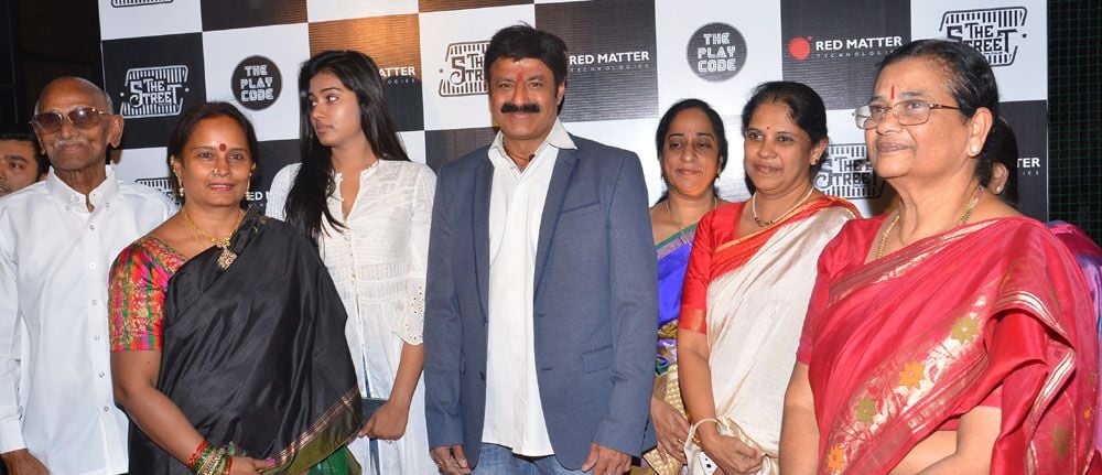 Balakrishna & Sai Dharam Tej At The Street Drive Launch Photos