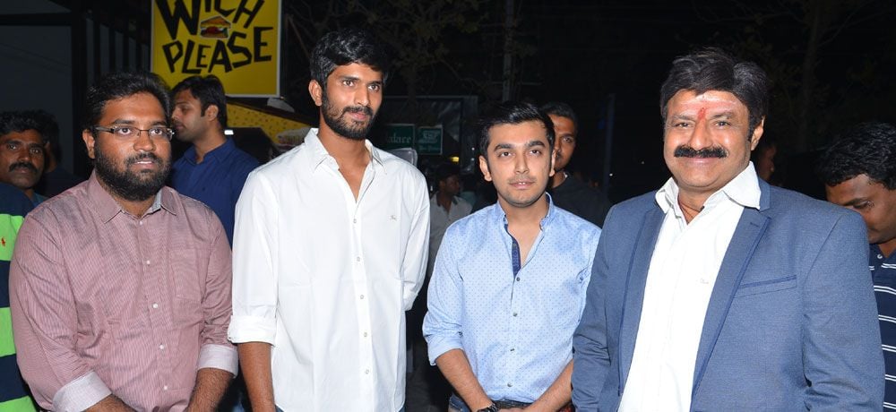 Balakrishna & Sai Dharam Tej At The Street Drive Launch Photos
