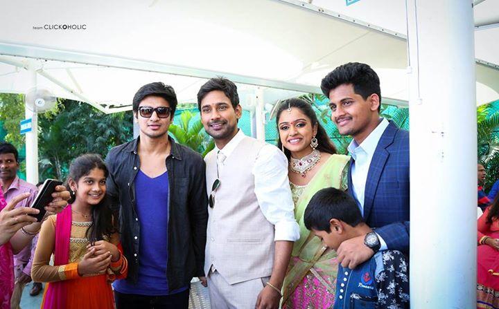 Celebs at Varun Sandesh Engagement Photos