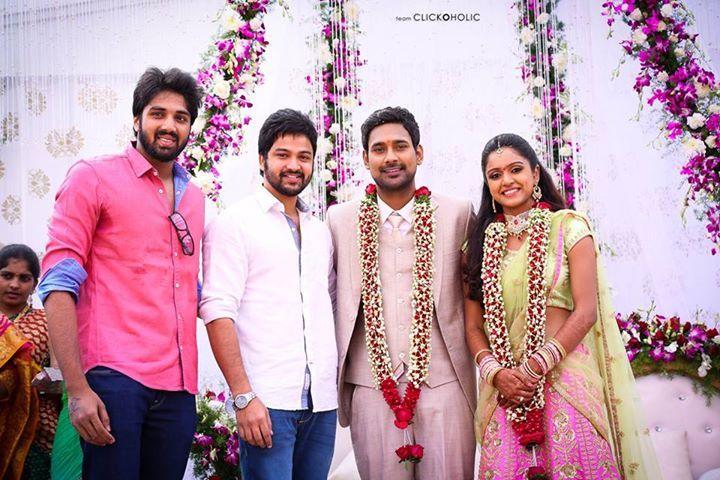 Celebs at Varun Sandesh Engagement Photos