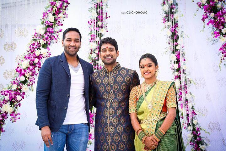 Celebs at Varun Sandesh Engagement Photos