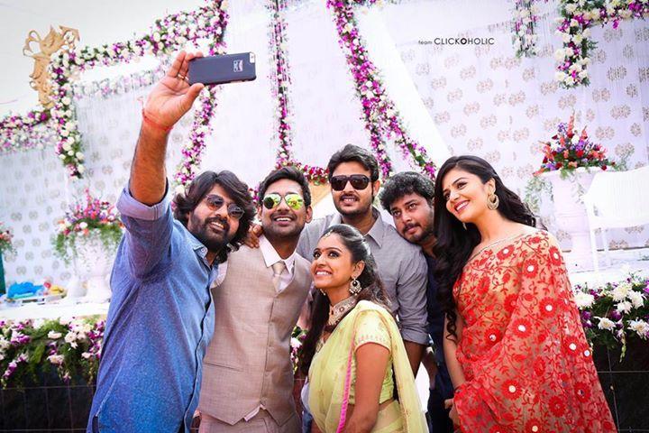 Celebs at Varun Sandesh Engagement Photos