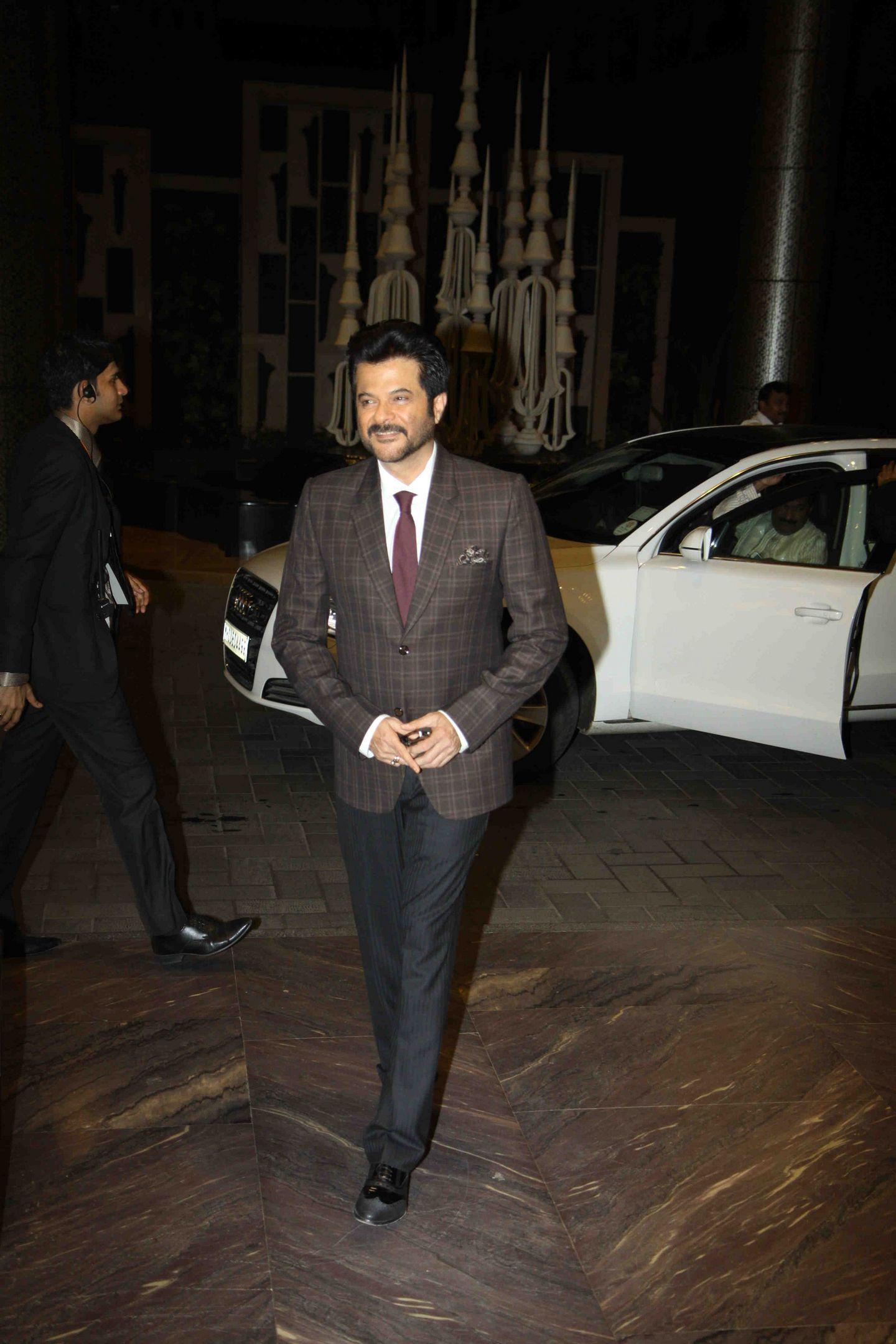 Celebs at wedding reception