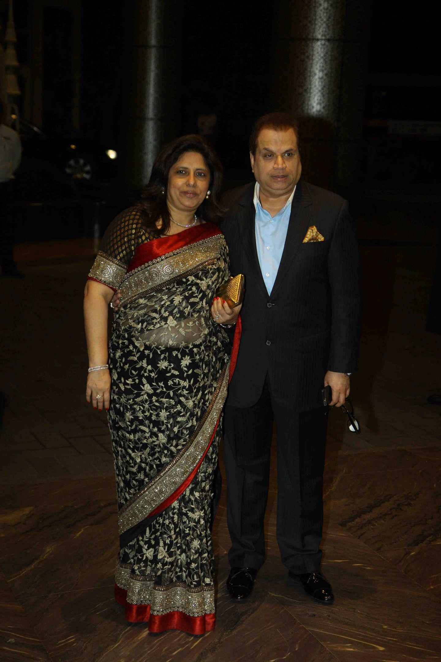 Celebs at wedding reception