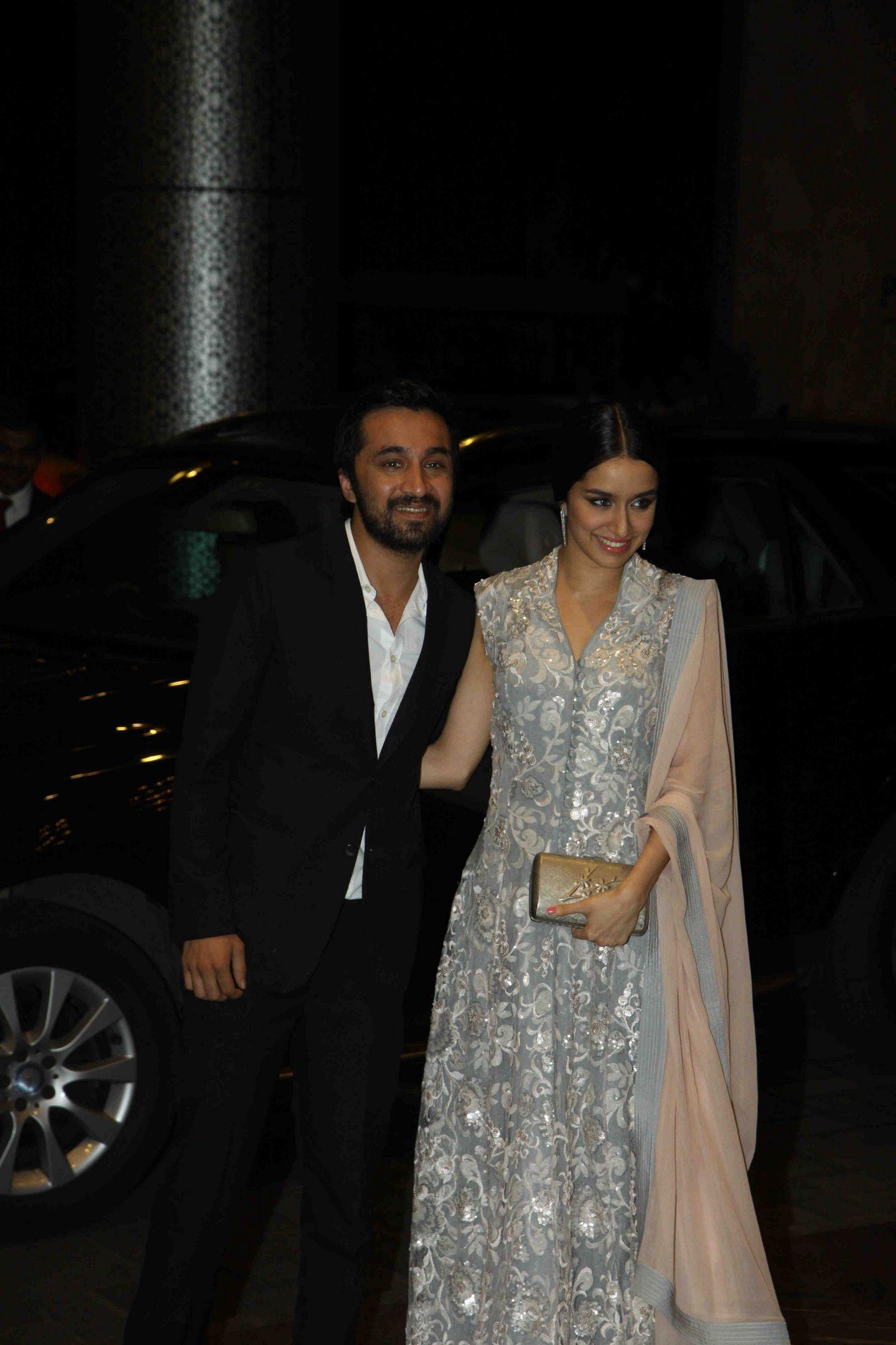 Celebs at wedding reception