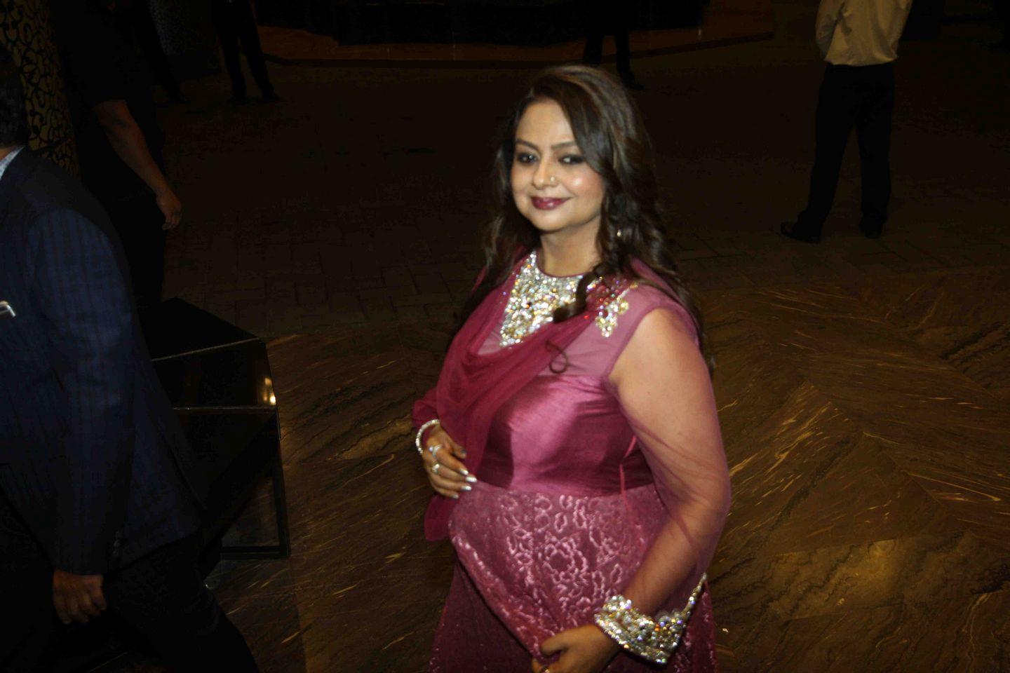 Celebs at wedding reception