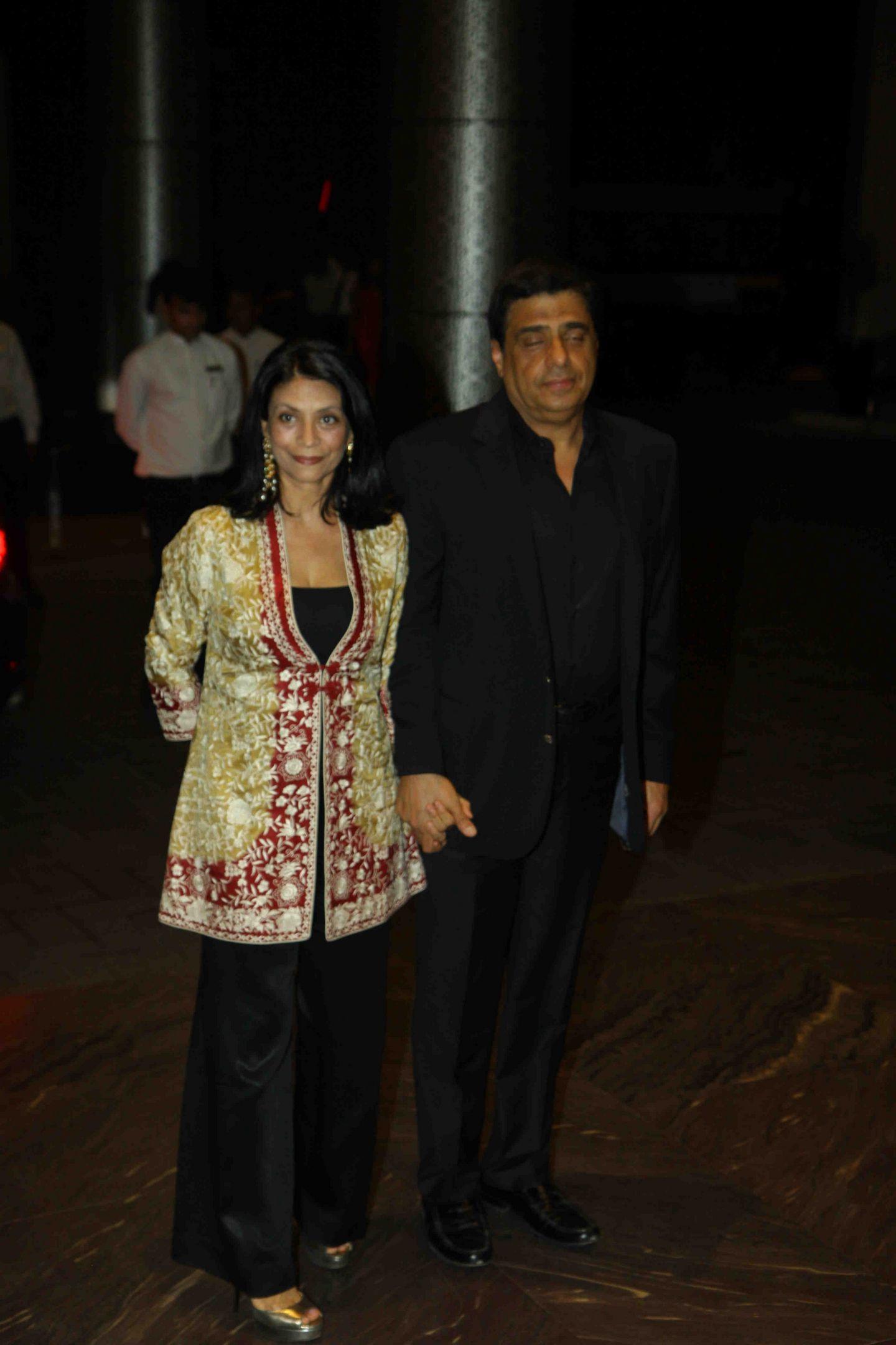 Celebs at wedding reception