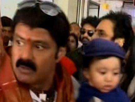 Chandrababu  Grand son Anna Prasana Photos