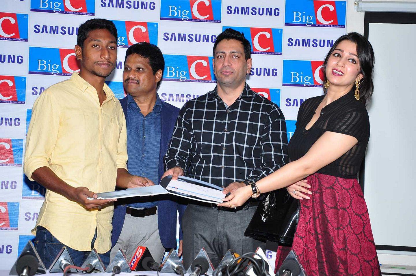 Charmi at Big C Scratch and Win Event
