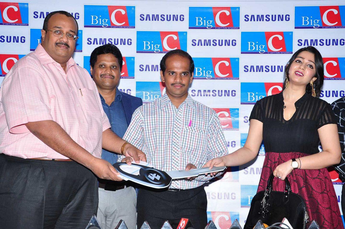 Charmi at Big C Scratch and Win Event