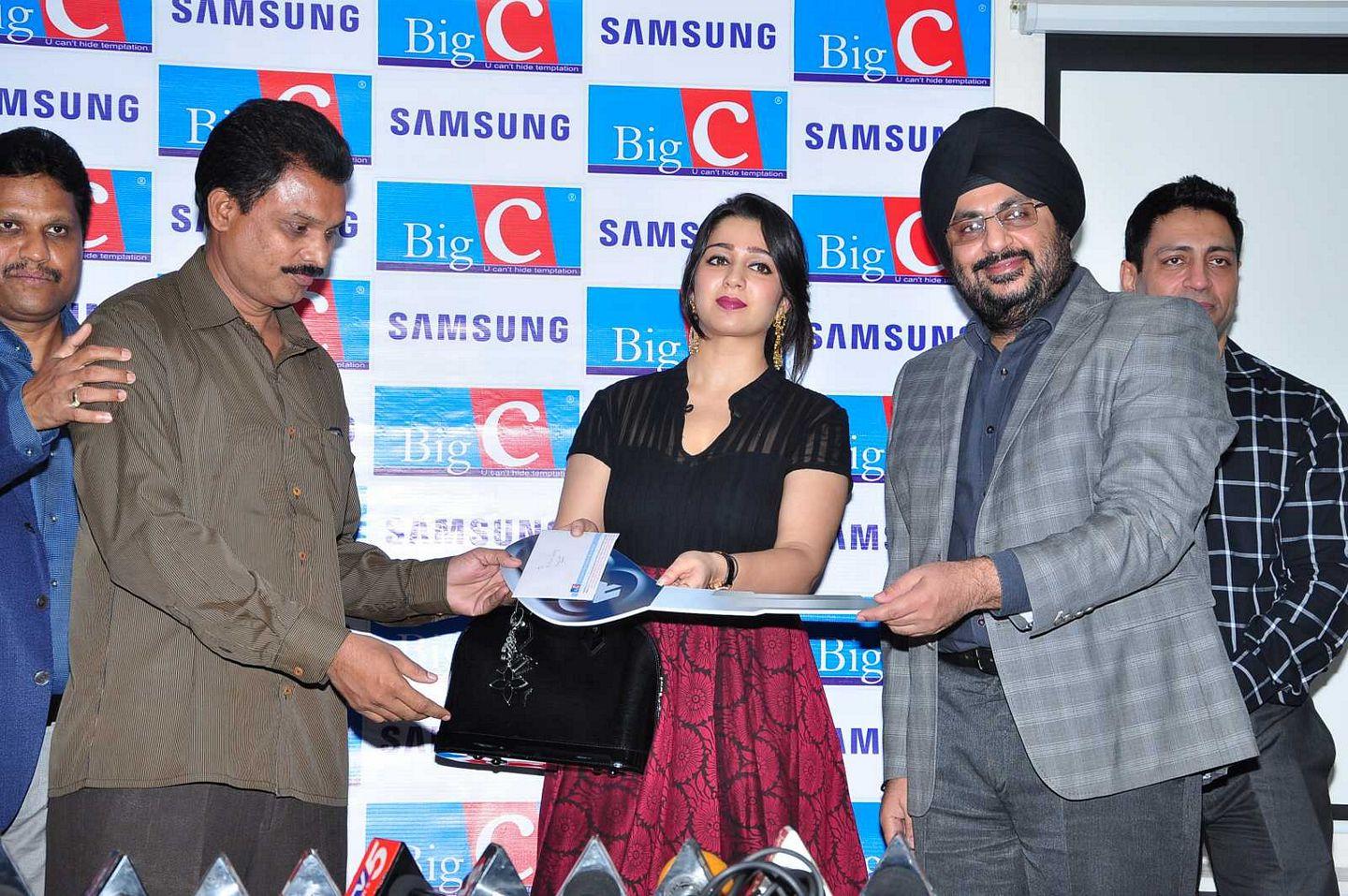 Charmi at Big C Scratch and Win Event