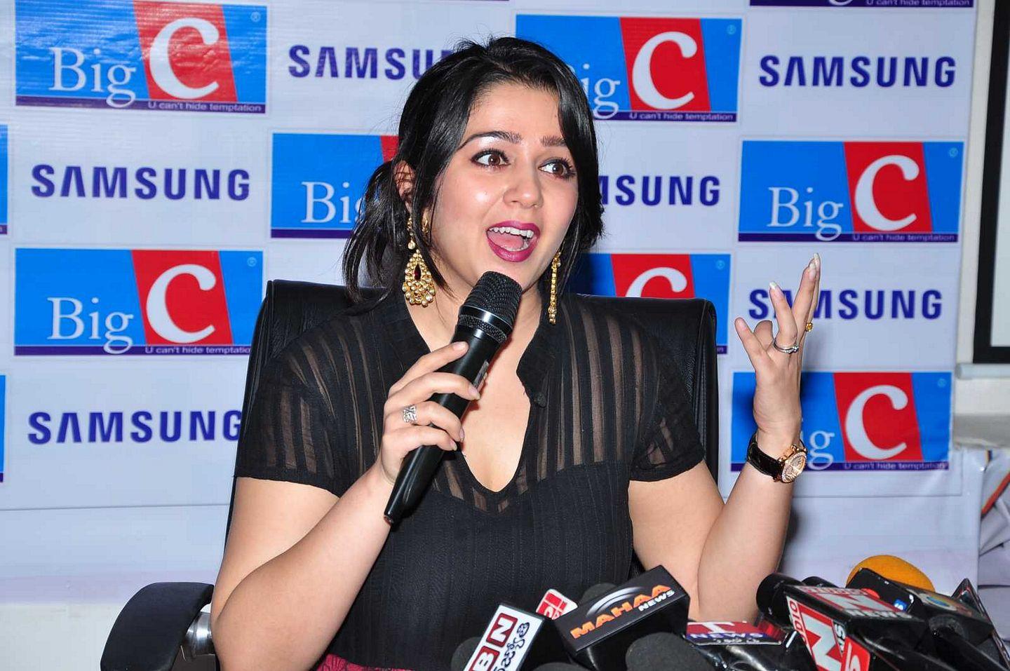 Charmi at Big C Scratch and Win Event