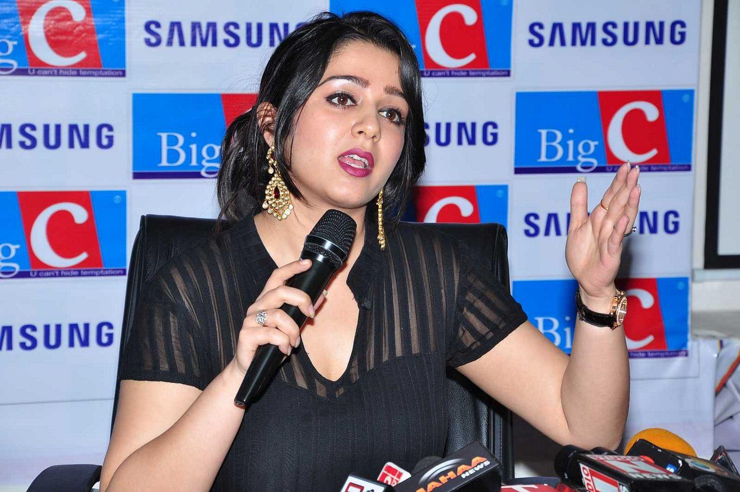 Charmi at Big C Scratch and Win Event