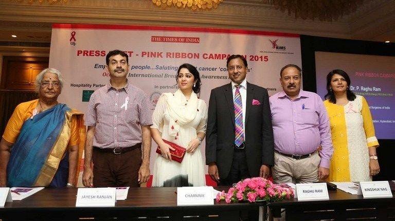 Charmme at Pink Ribbon Campaign 2015 Photos