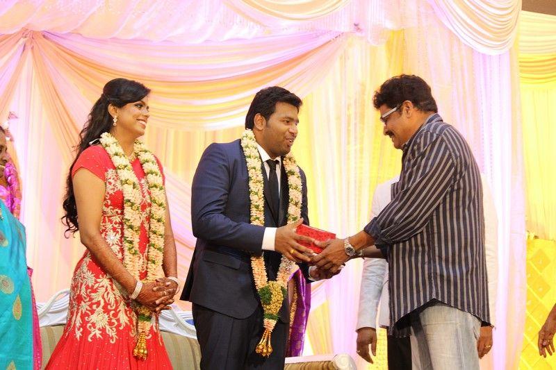 Chinnappa Devar Grandson Wedding Reception Stills
