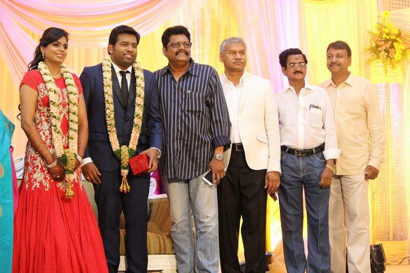 Chinnappa Devar Grandson Wedding Reception Stills