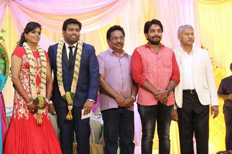 Chinnappa Devar Grandson Wedding Reception Stills