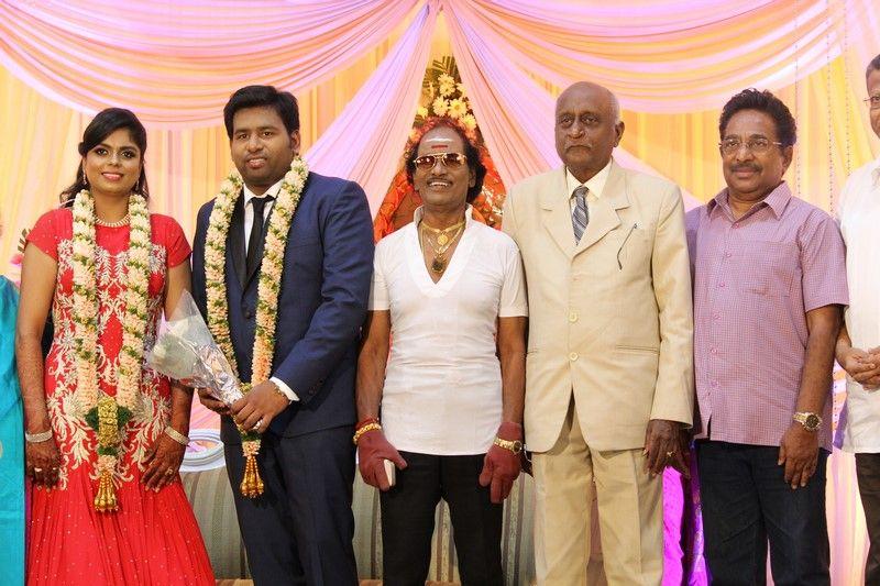 Chinnappa Devar Grandson Wedding Reception Stills