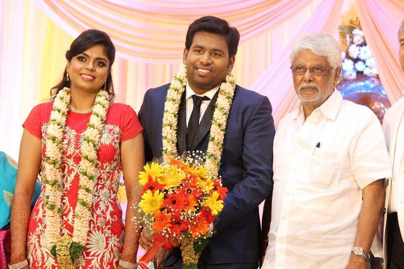 Chinnappa Devar Grandson Wedding Reception Stills