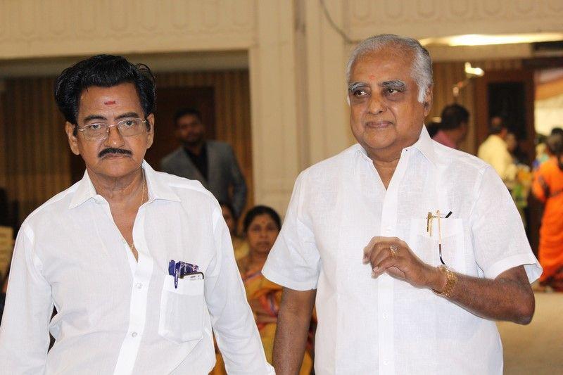 Chinnappa Devar Grandson Wedding Reception Stills