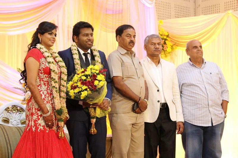 Chinnappa Devar Grandson Wedding Reception Stills