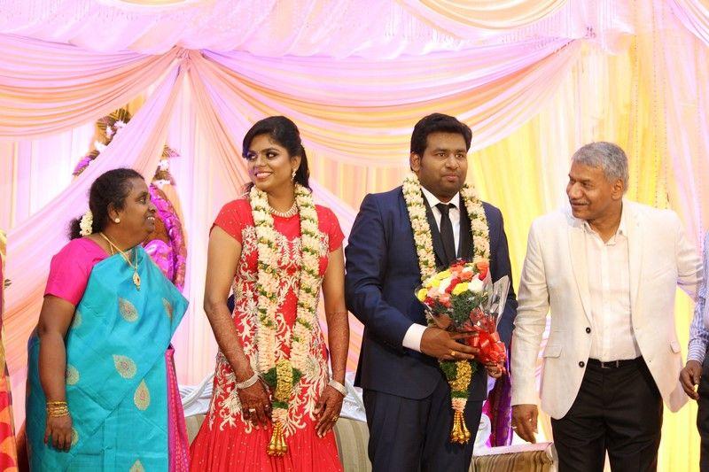 Chinnappa Devar Grandson Wedding Reception Stills