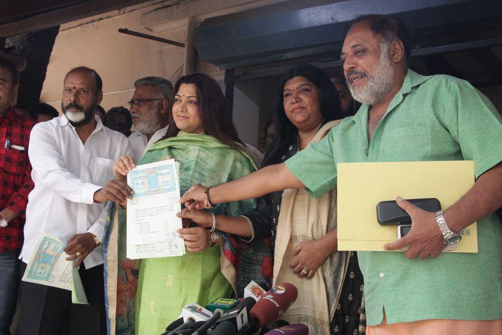 Chinnathirai Producers Association Press Meet Photos