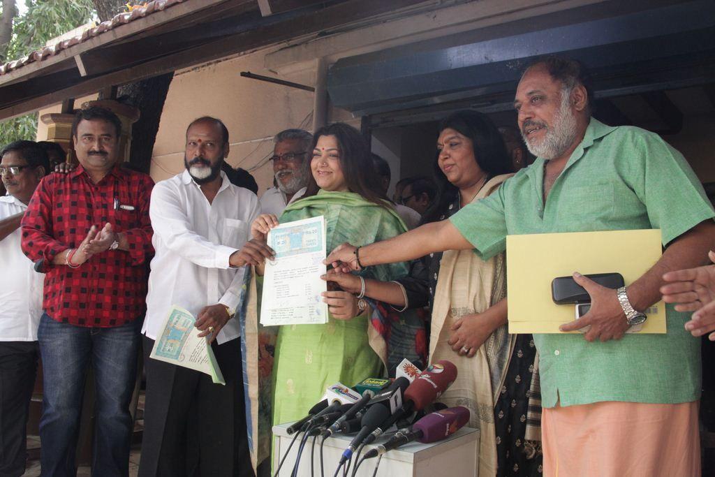 Chinnathirai Producers Association Press Meet Photos