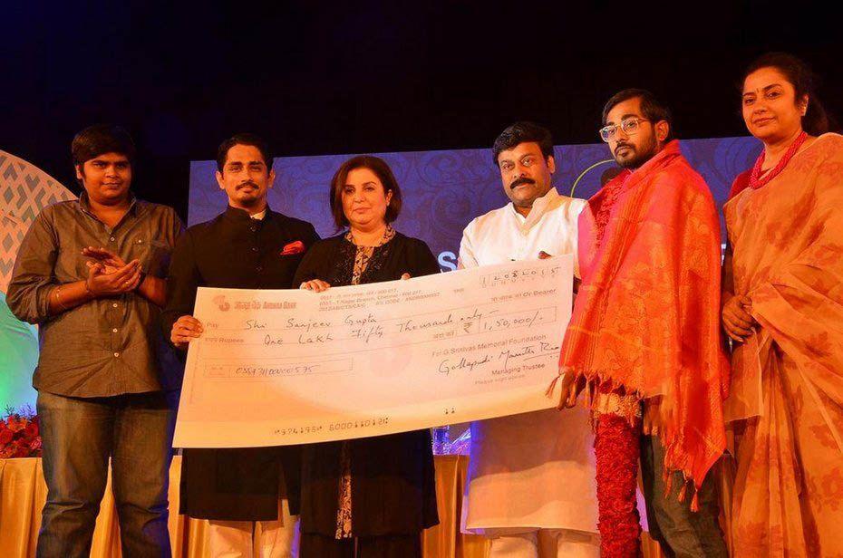 Chiranjeevi at Gollapudi Srinivas National Awards Photos