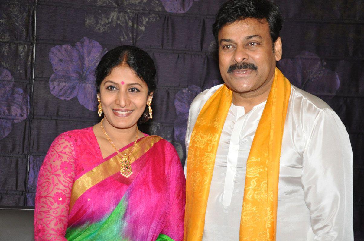 Chiranjeevi Birthday Celebrations at House Photos