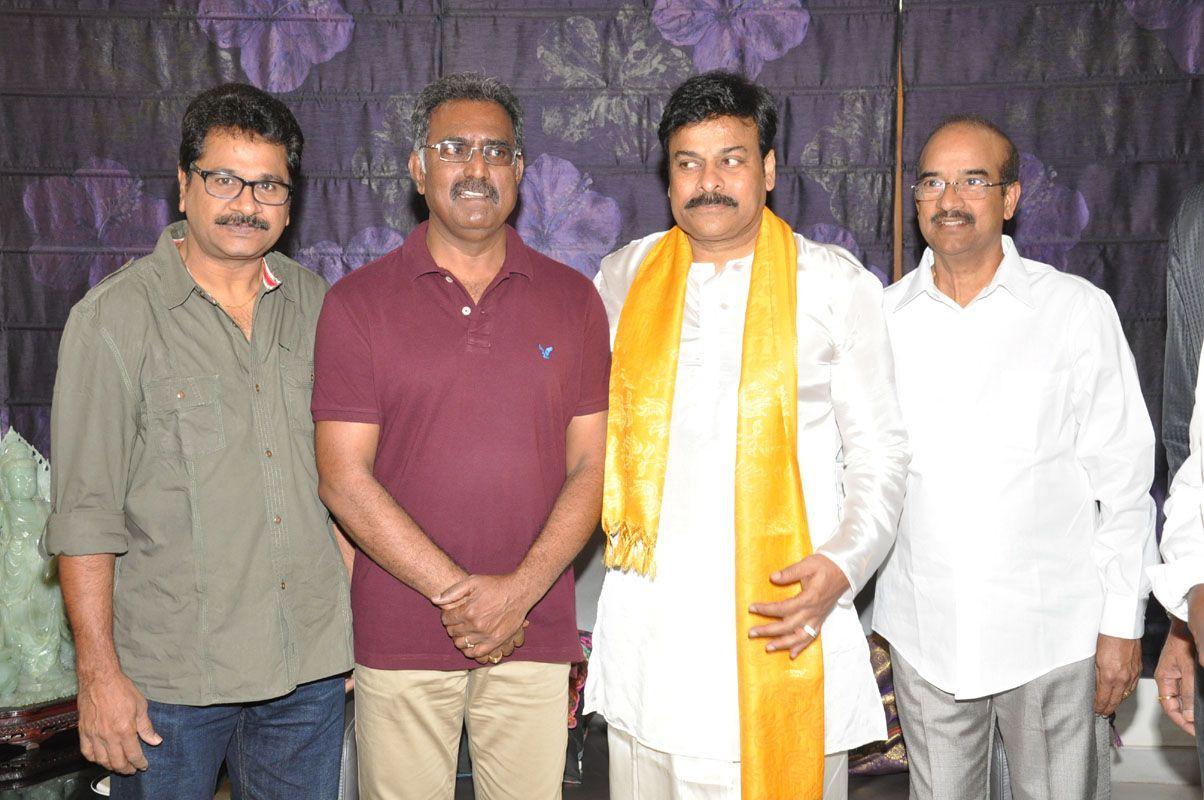 Chiranjeevi Birthday Celebrations at House Photos